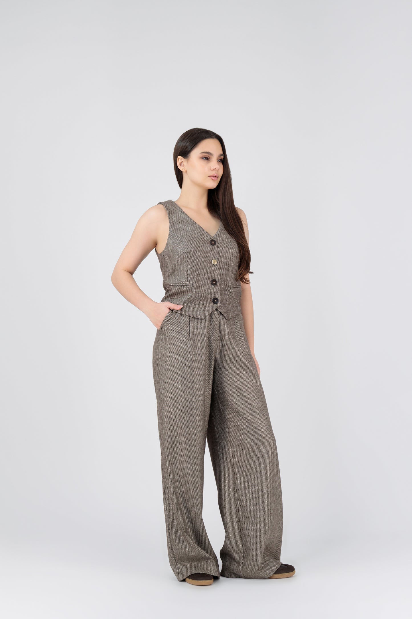 Antique Umber - Waistcoat (Light)