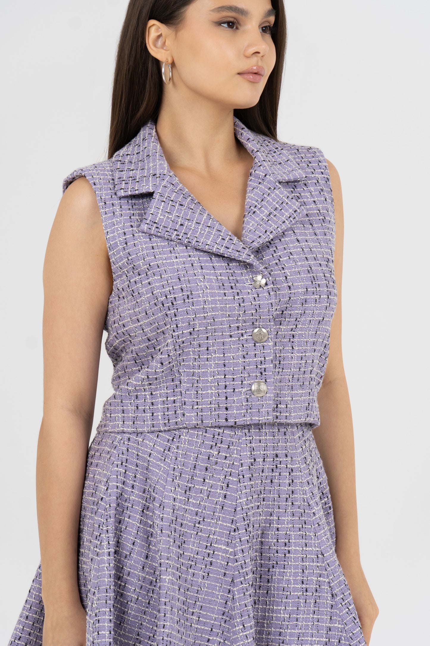 Crème de Mauve Gilet