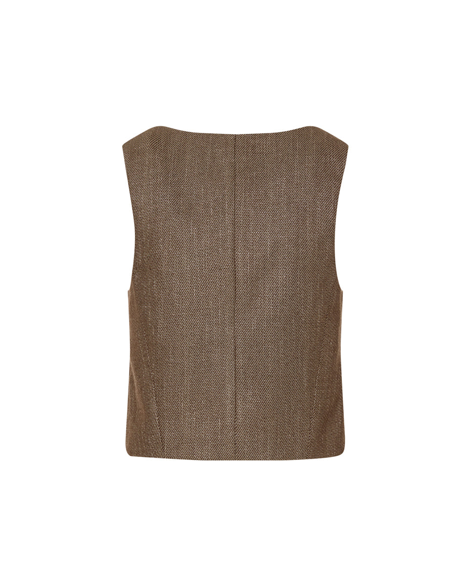 Antique Umber - Waistcoat (Dark)