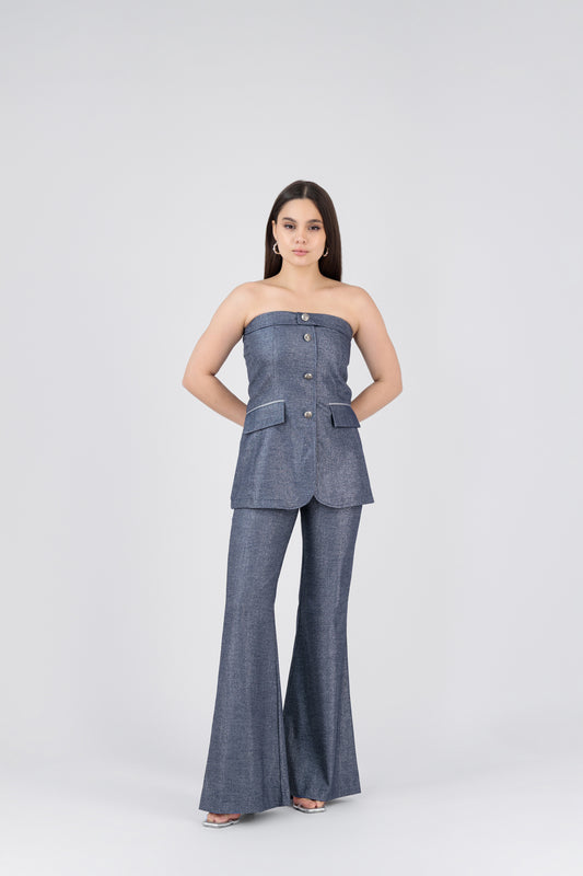 Midnight on Fifth Strapless Vest