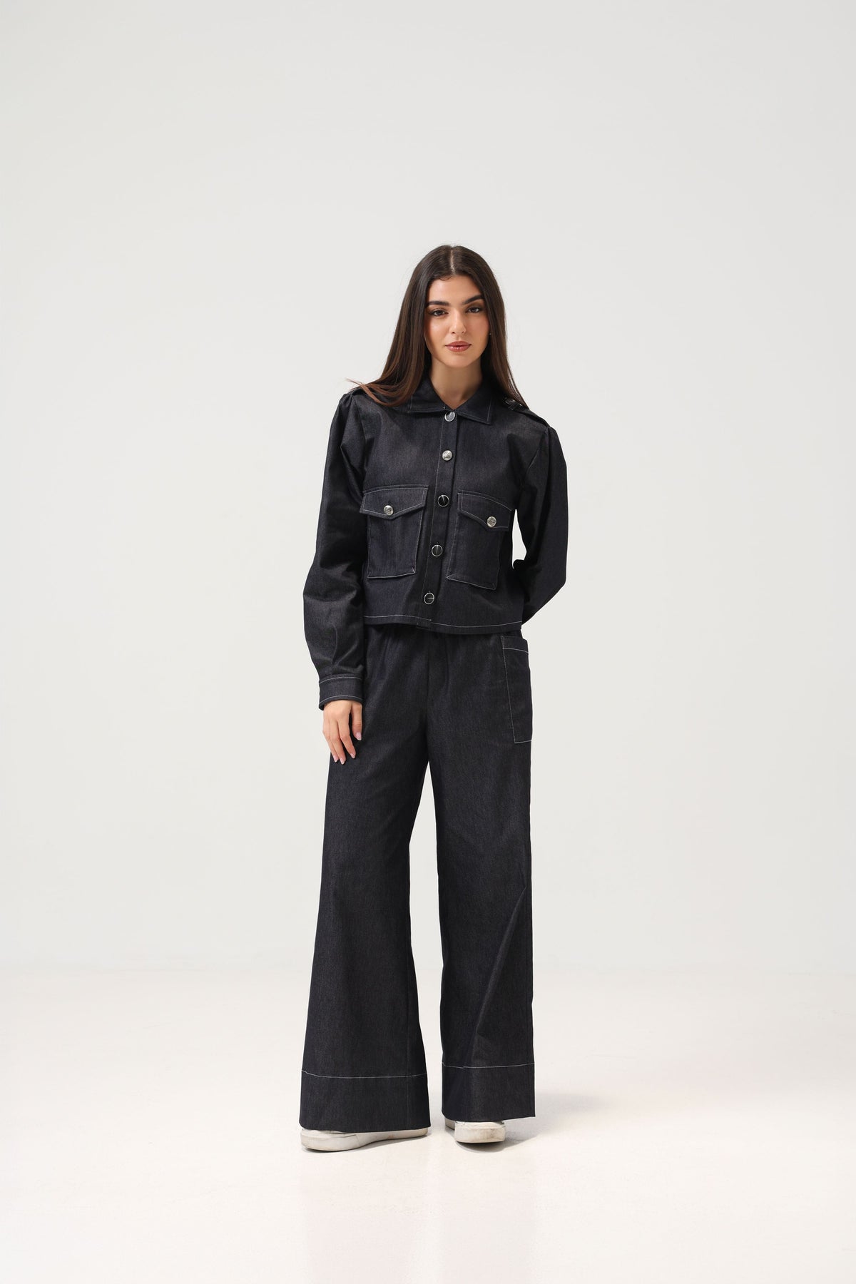 Denim Noir Jacket