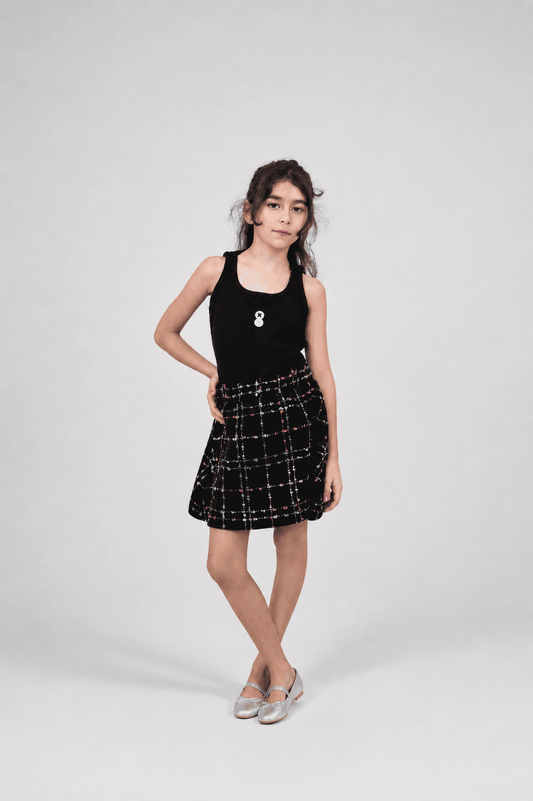 Midnight Macaron Kids Skirt