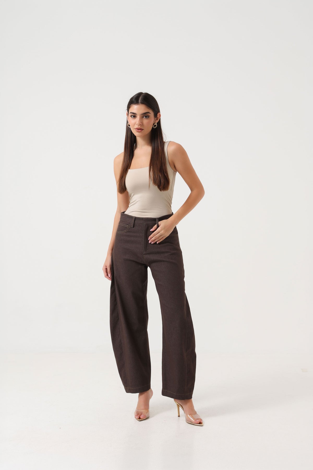 Denim Mocha Pants