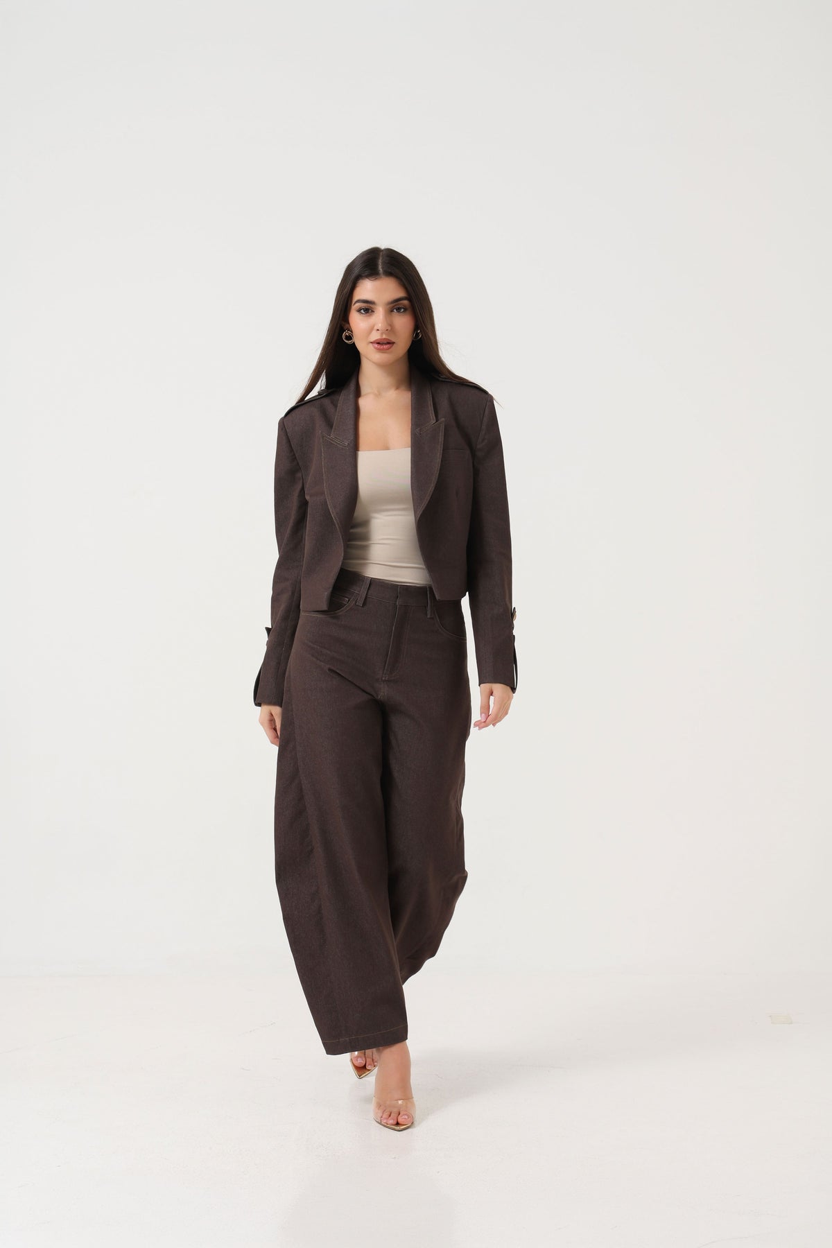 Denim Mocha Pants
