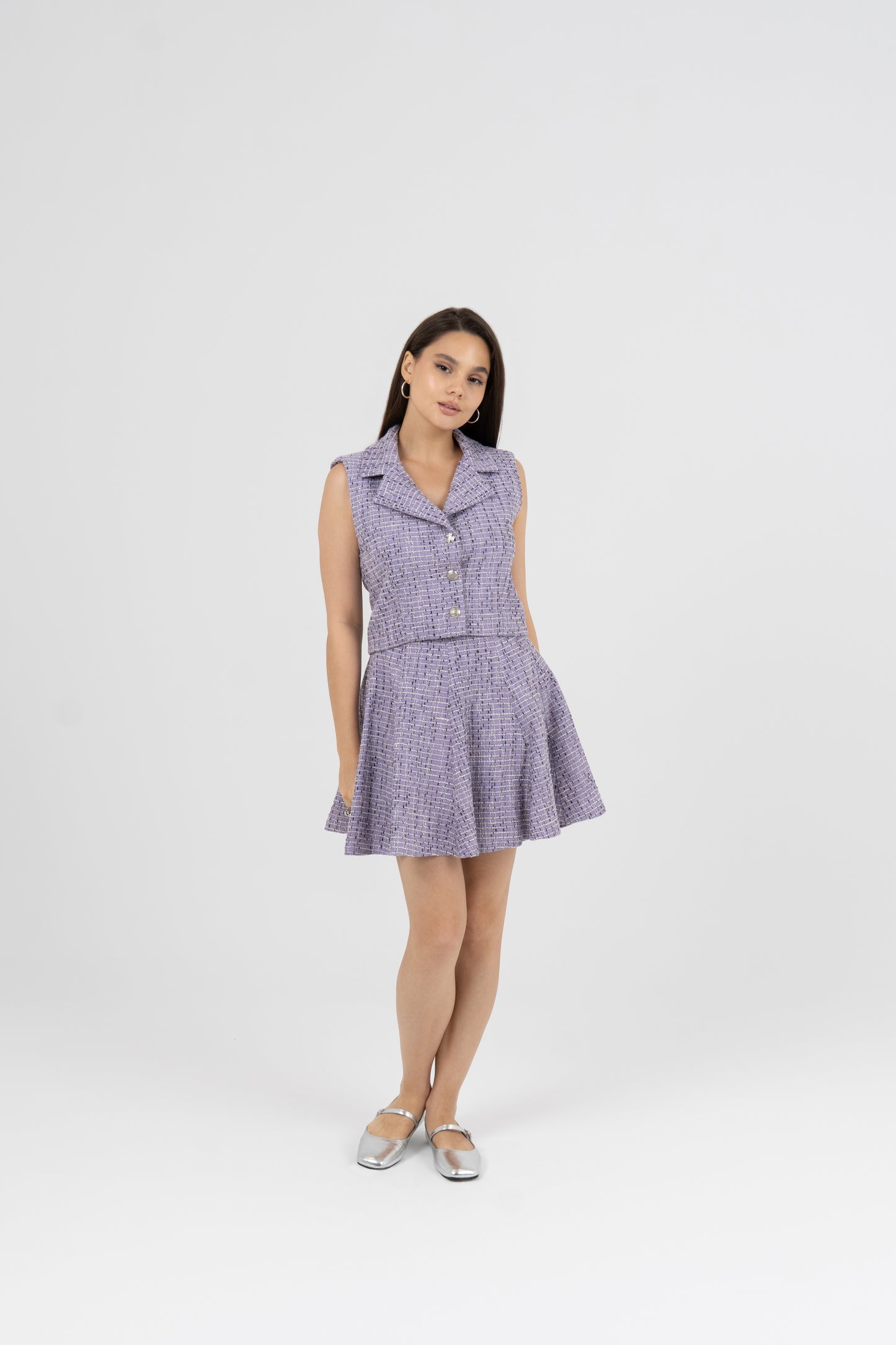 Crème de Mauve Skirt