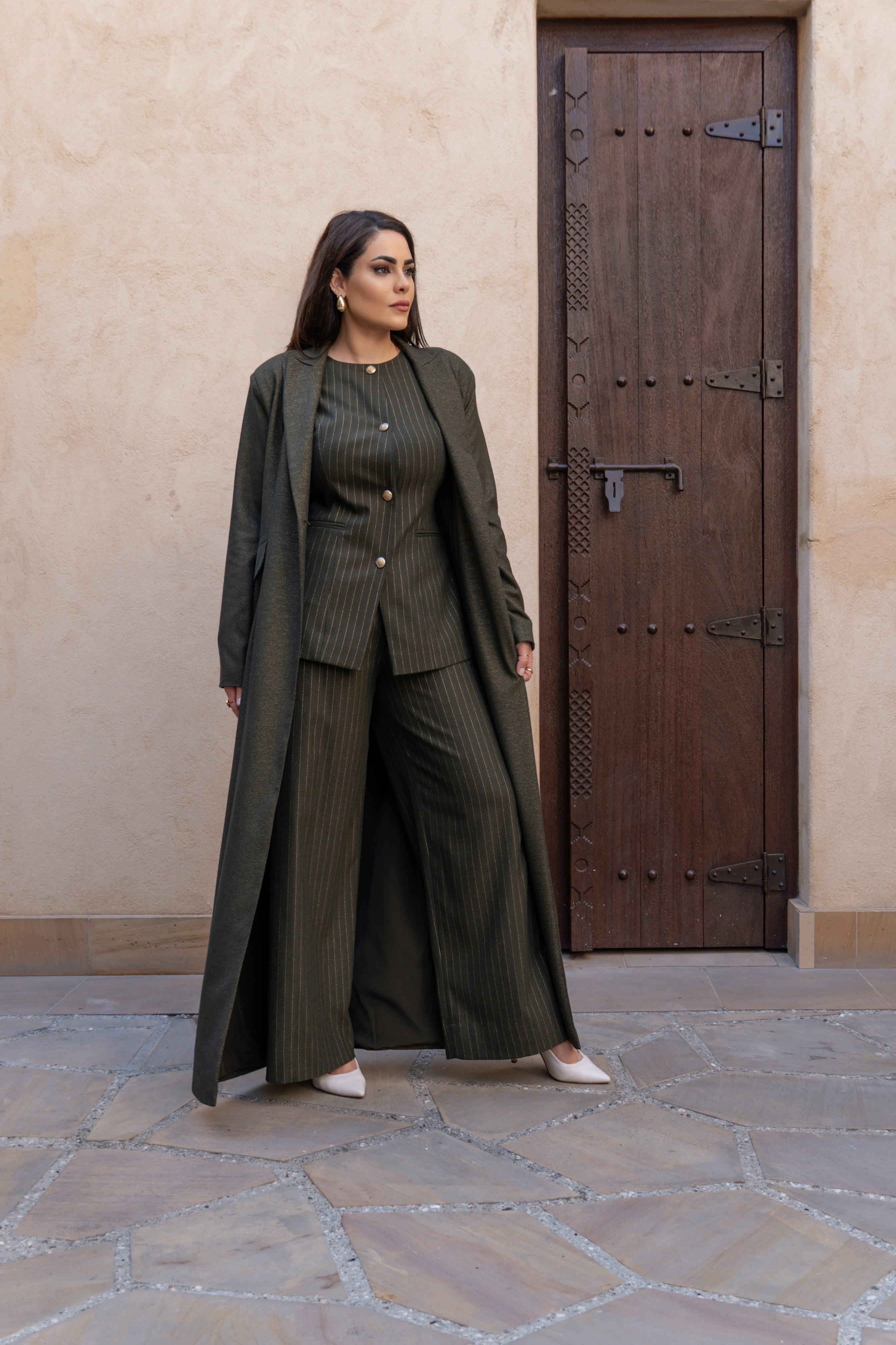 Gilded Palm Waistcoat/Vest