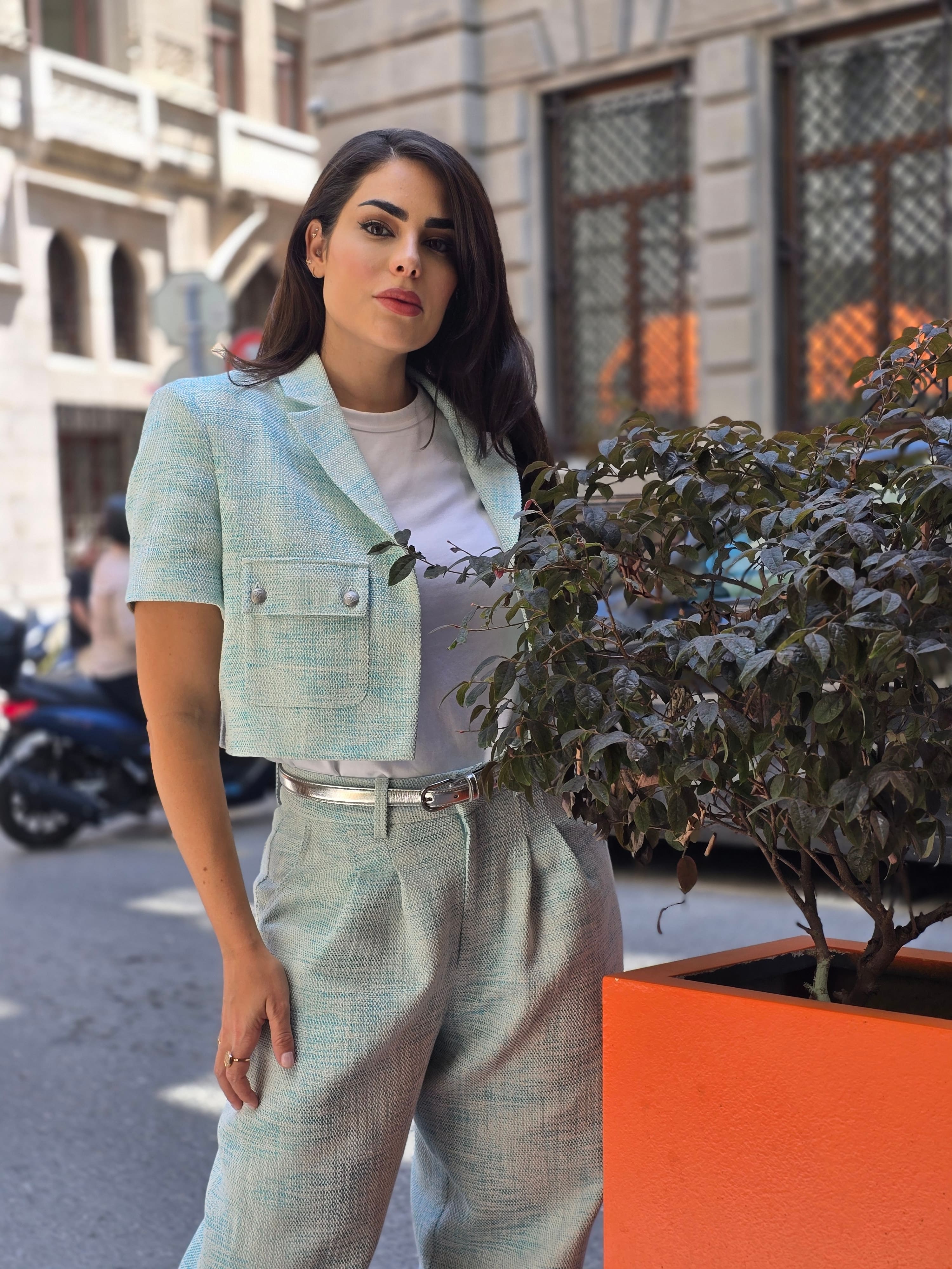 Ice Blue Jacket
