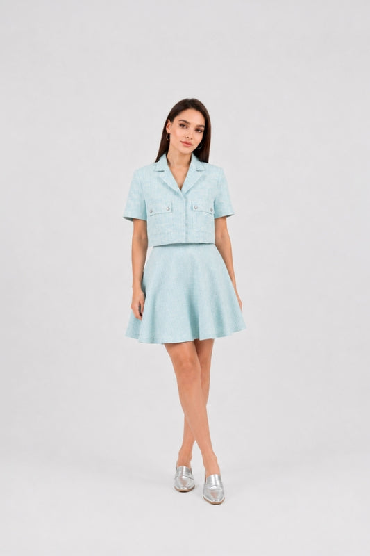 Ice Blue Skirt