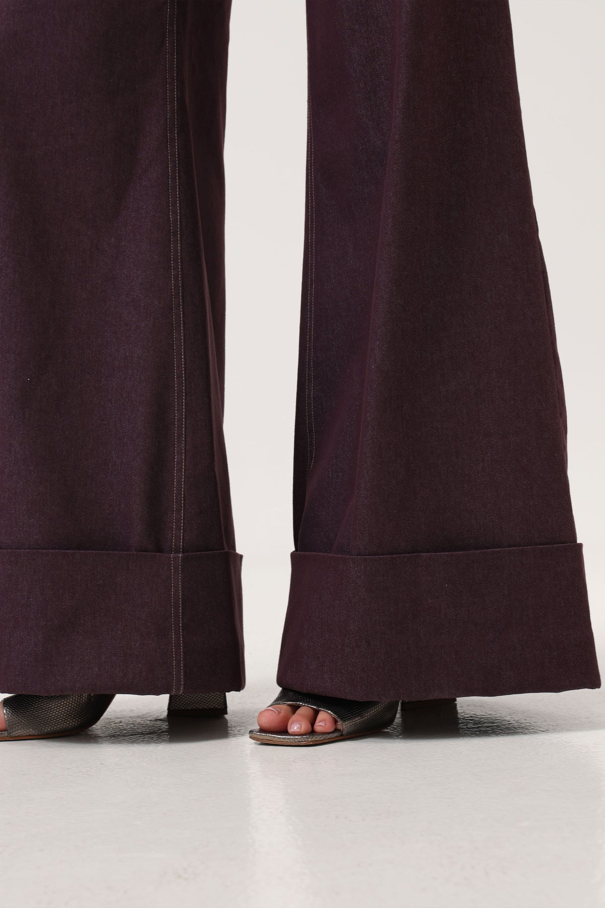 Denim Mauve Pants