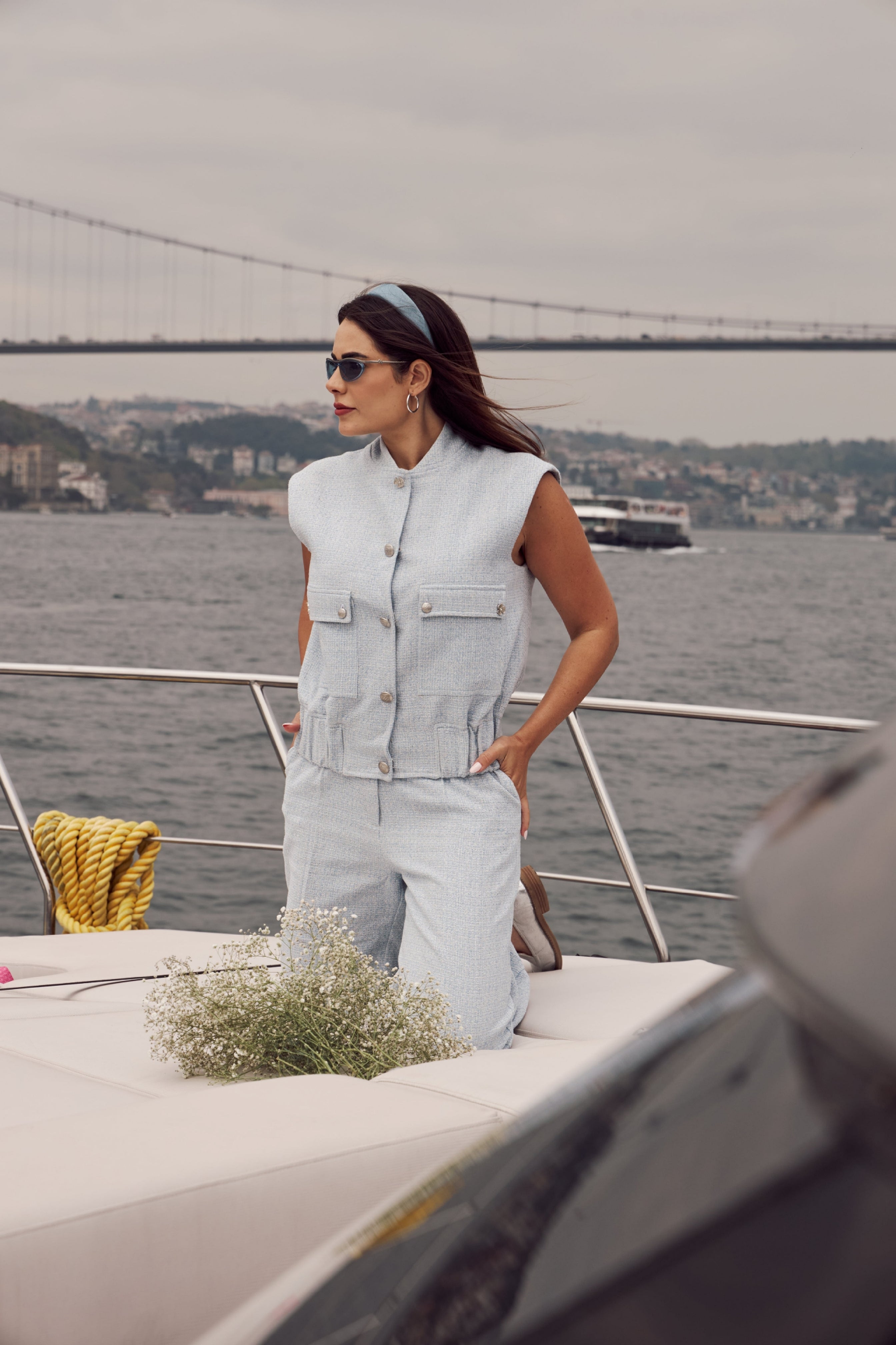 Ocean Whisper Gilet – Rèmy Suits