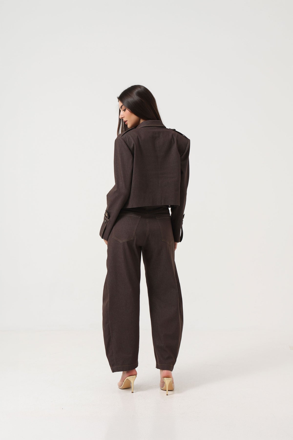 Denim Mocha Pants