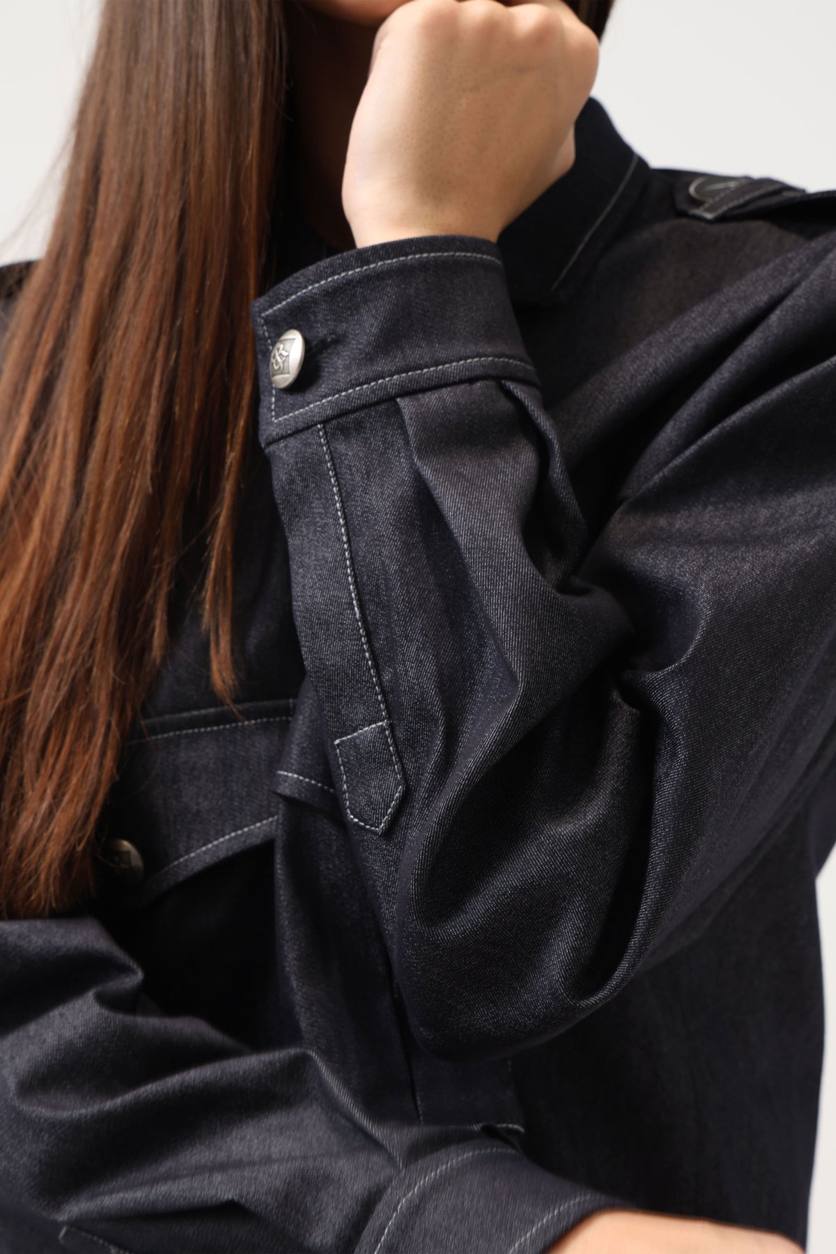 Denim Noir Jacket