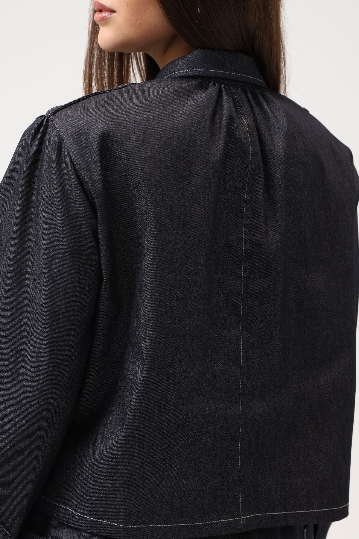 Denim Noir Jacket
